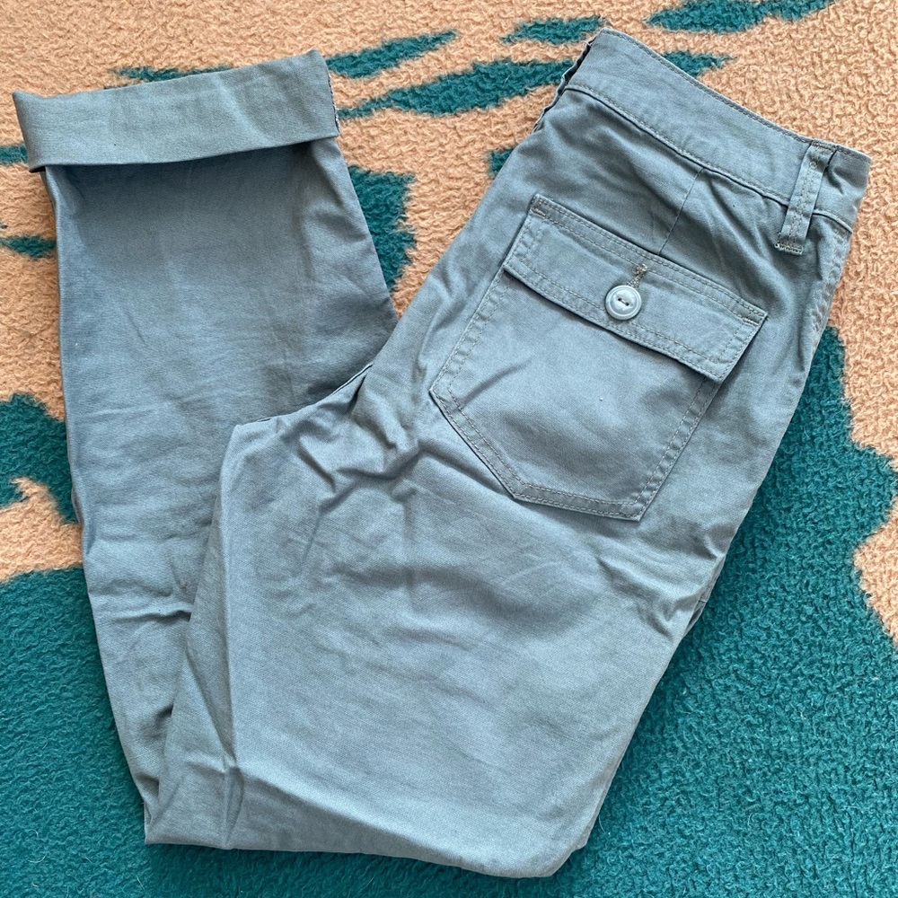 Army Green Universal Thread Capris